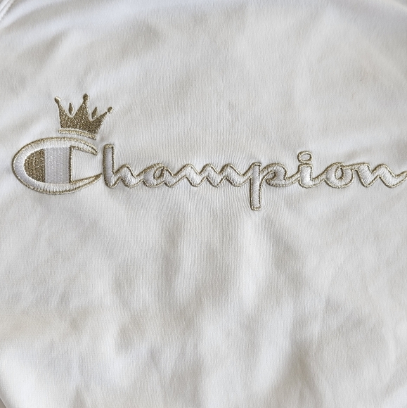 New Champion Logo Track Jacket, Size Small - Picture 6 of 8